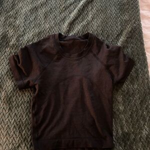 Lululemon Athletica Black Crop Top